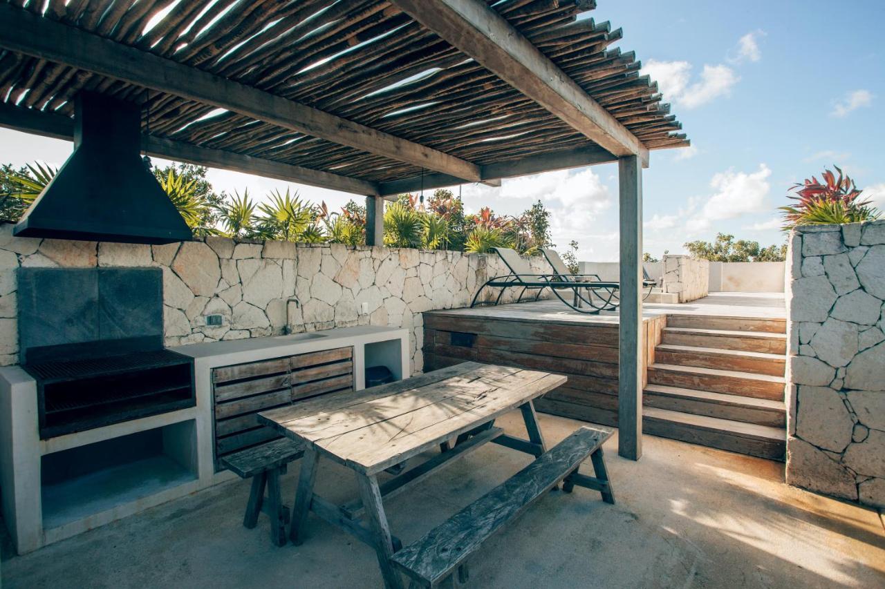 Vida Boho Apart 3 With Special Fee To Access Hotel Bardo ตูลุม ภายนอก รูปภาพ