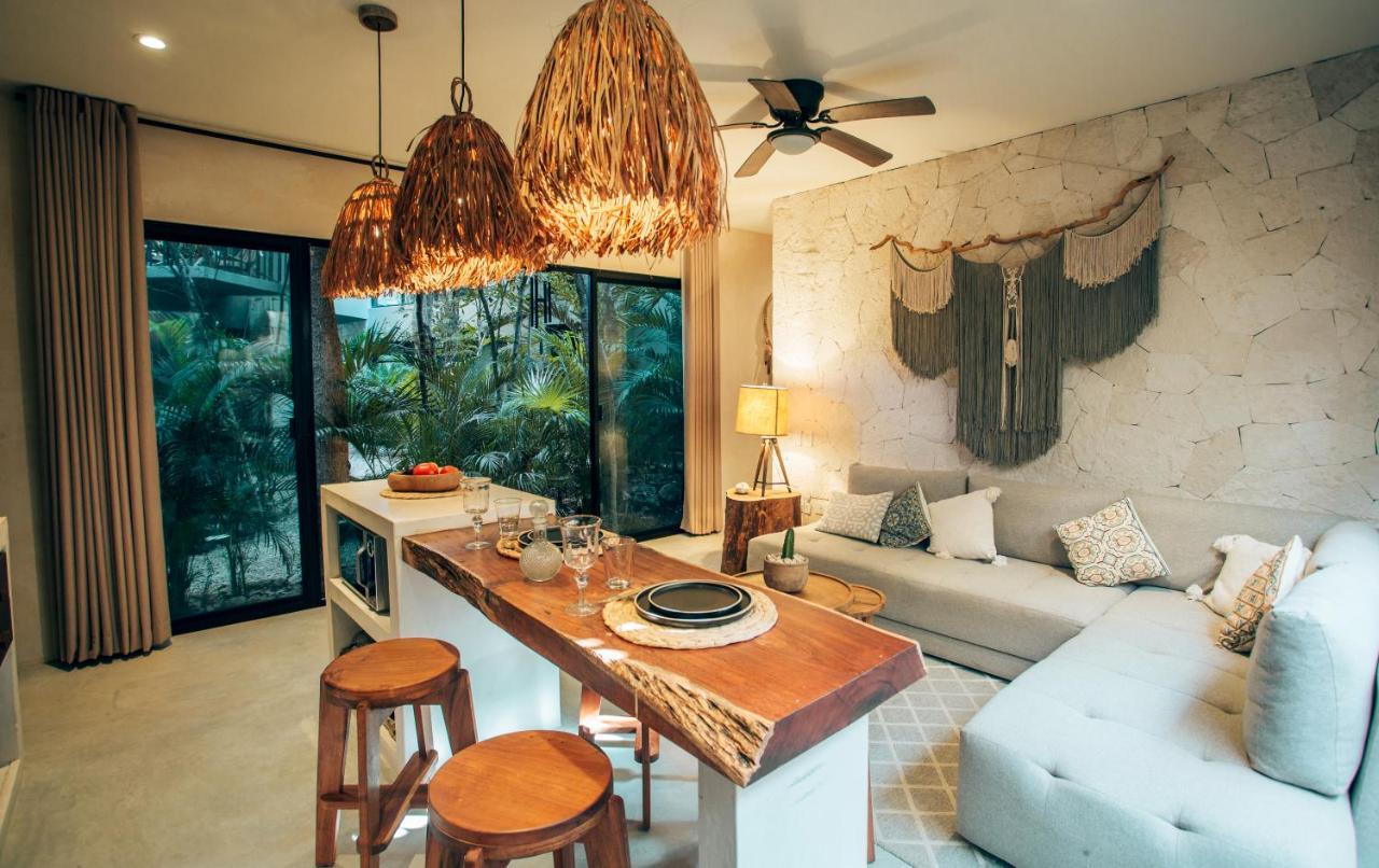 Vida Boho Apart 3 With Special Fee To Access Hotel Bardo ตูลุม ภายนอก รูปภาพ
